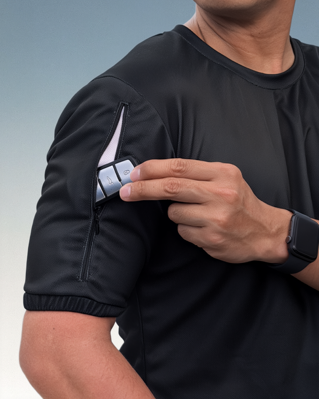 Rumfort ActiveBlack All-In-One Running Top