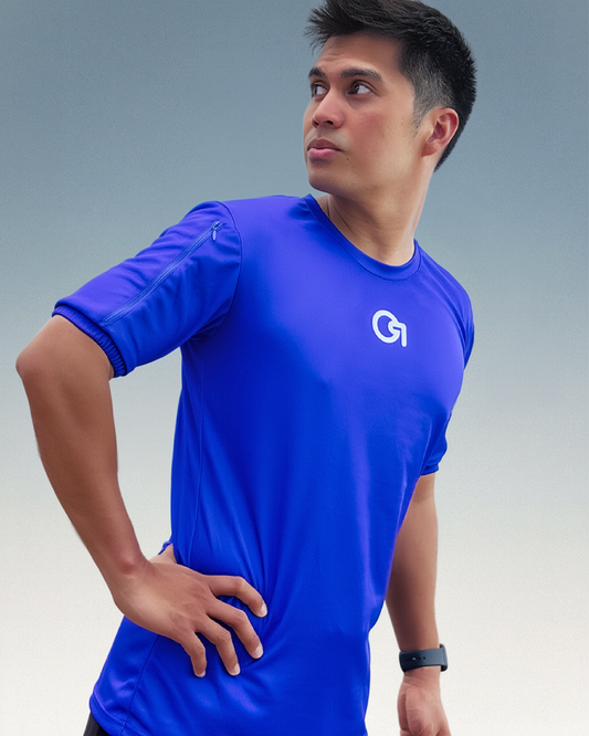 Rumfort ActiveBlue All-In-One Running Top