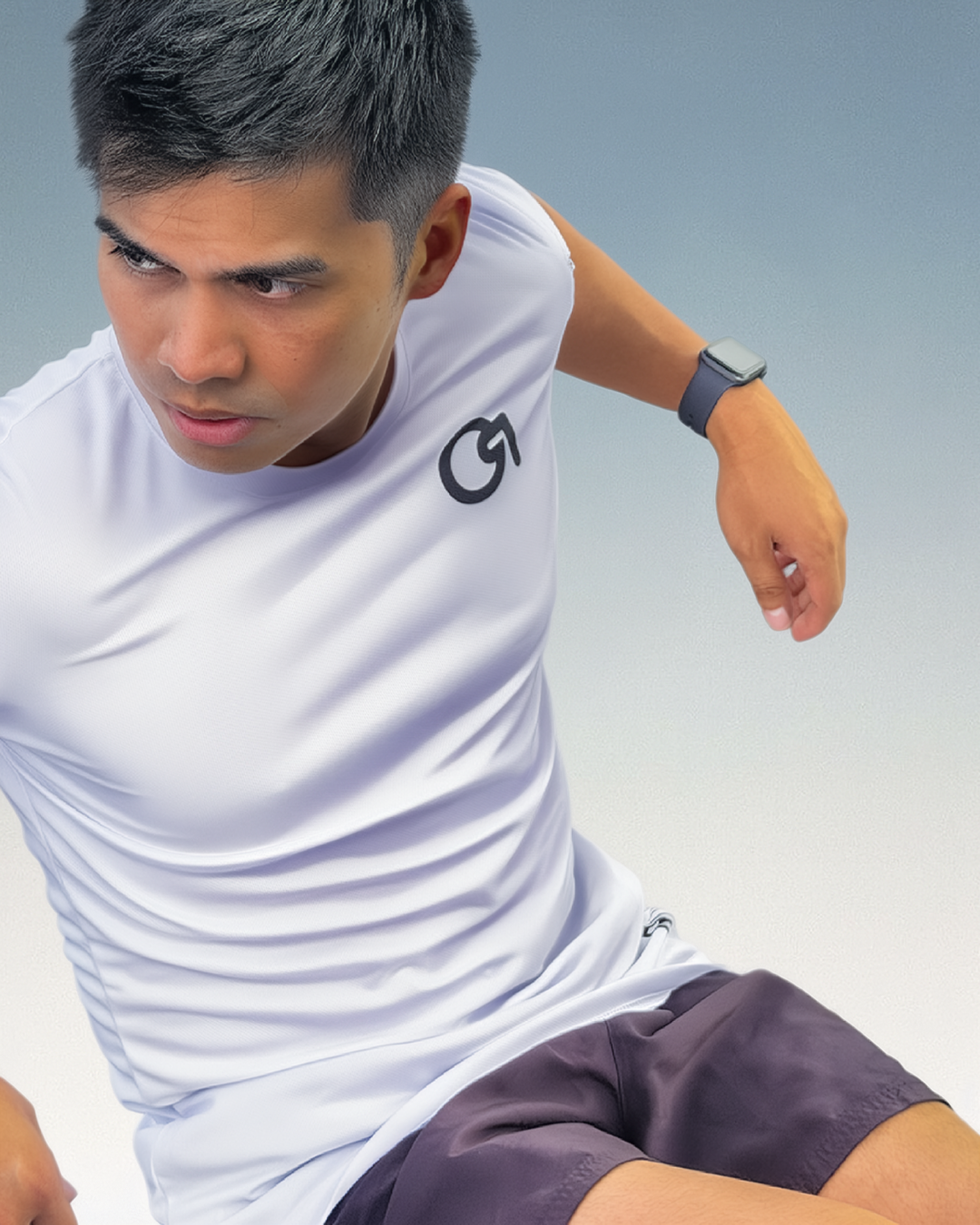 Rumfort ActiveWhite All-In-One Running Top