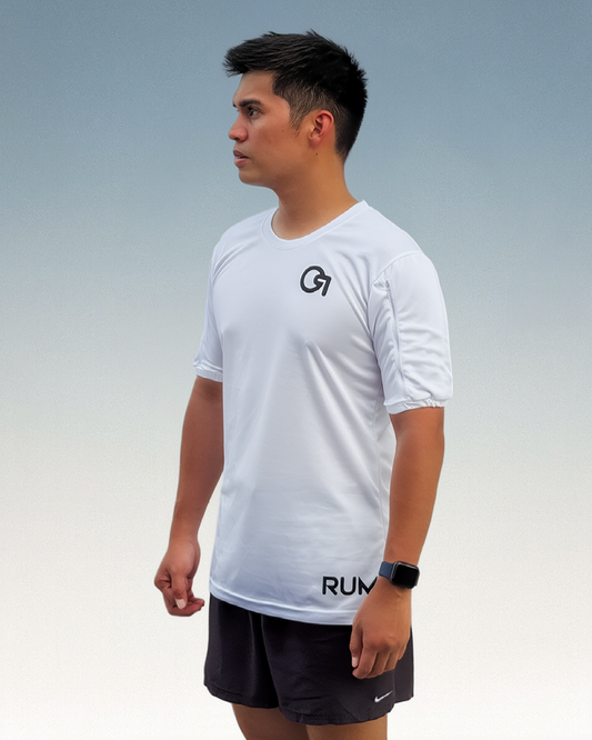 Rumfort ActiveWhite All-In-One Running Top