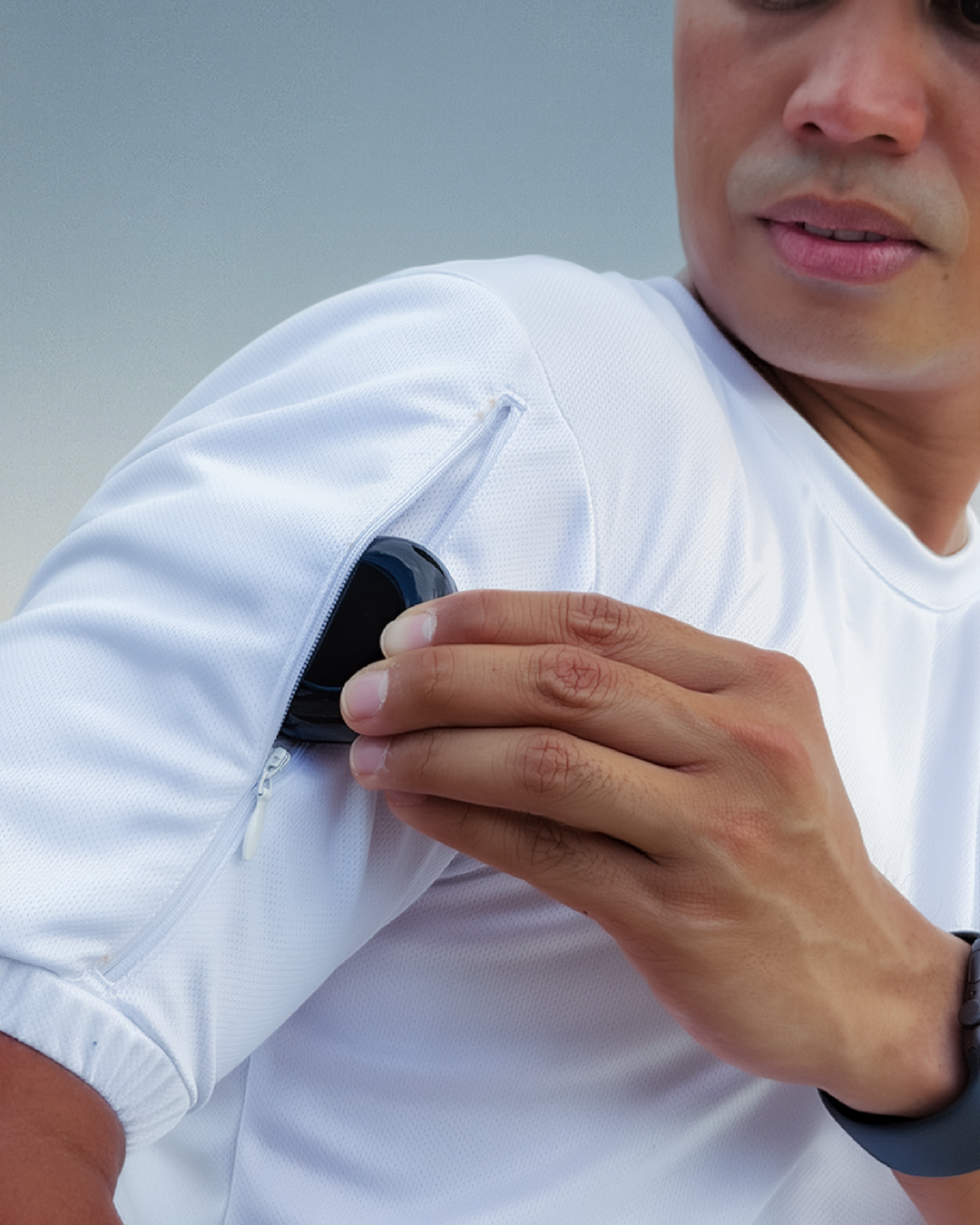 Rumfort ActiveWhite All-In-One Running Top