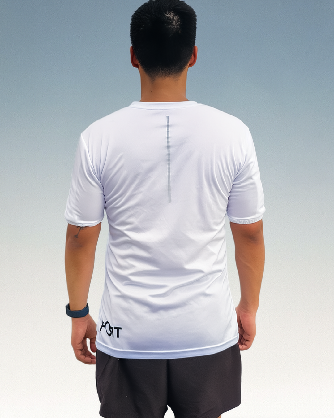 Rumfort ActiveWhite All-In-One Running Top